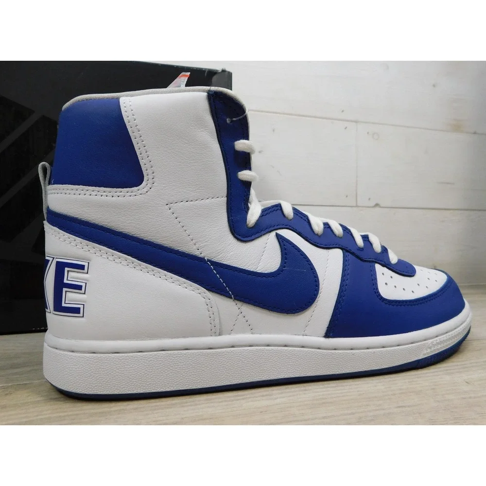 Nike Terminator High White Deep Royal Blue FD4159-100 Men's Size 10.5 New Box